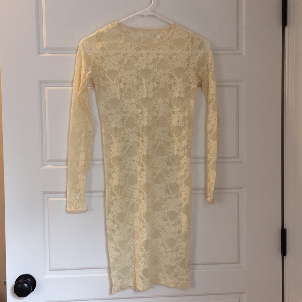 Elegant lace dress by American Apparel XS